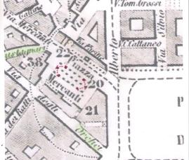 cartina piazza Mercanti