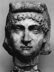 unk mayb helen or fausta Marble. Late 3rd — early 4th centuries. (1)