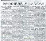 corriere della sera del 31 agosto