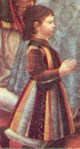 Cesare Sforza nella pala